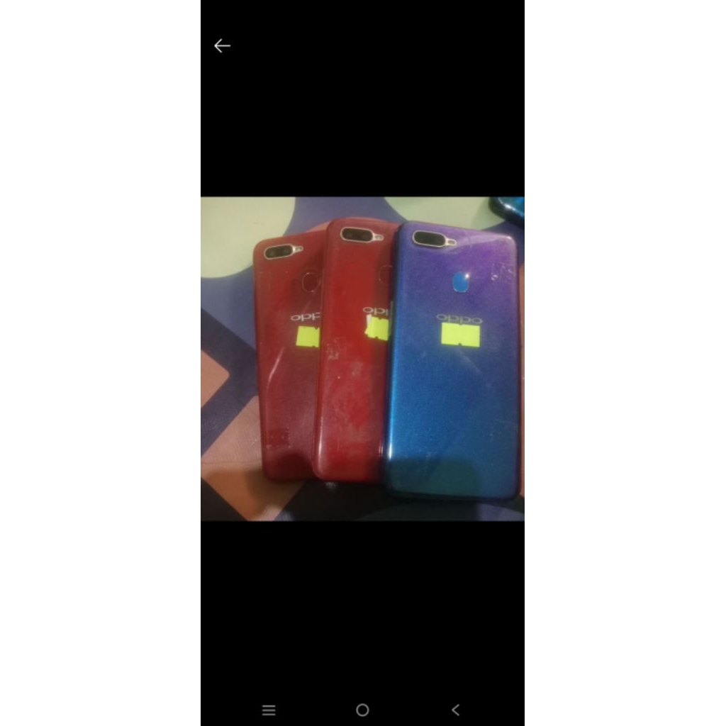 Oppo a5s minus lcd mesin normal dan ori
