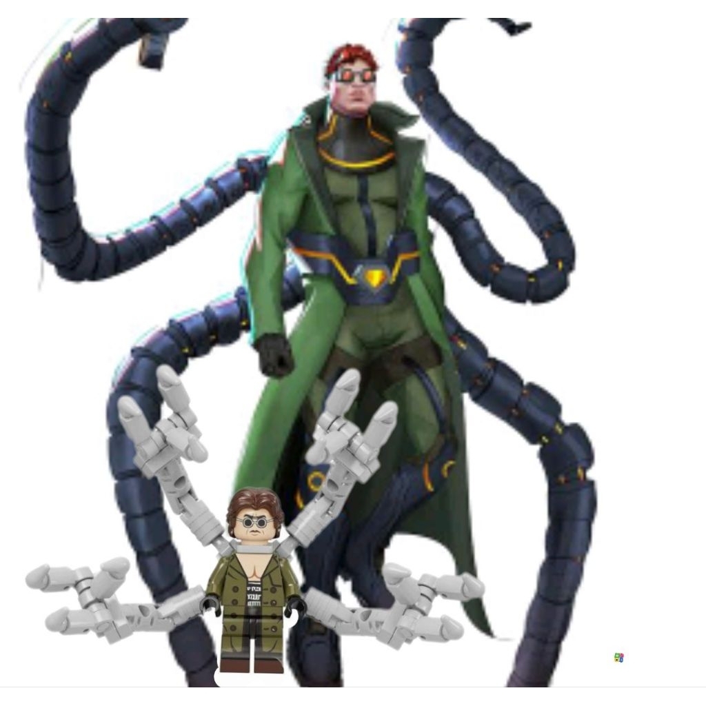 figur doctor octopus figur doc ock figur dr octopus figur alfred molina figure spiderman supervillai