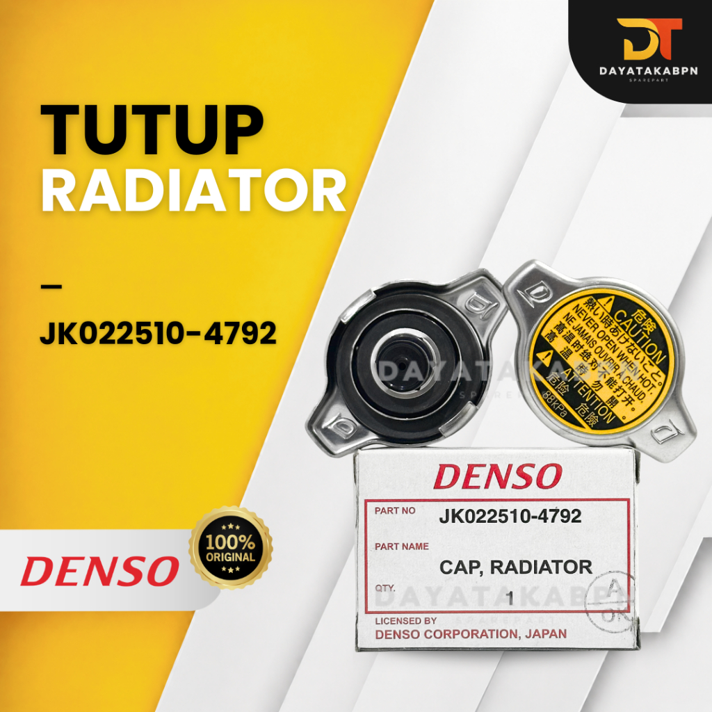 Tutup Radiator Denso JK022510-4792 Radiator Cap Mobil