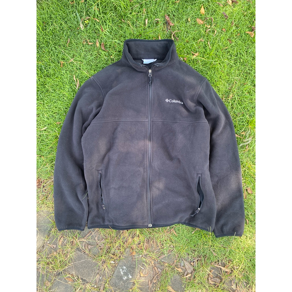 Jaket Columbia Fleece Jacket bekas outdoor gunung hiking pria wanita ultralight