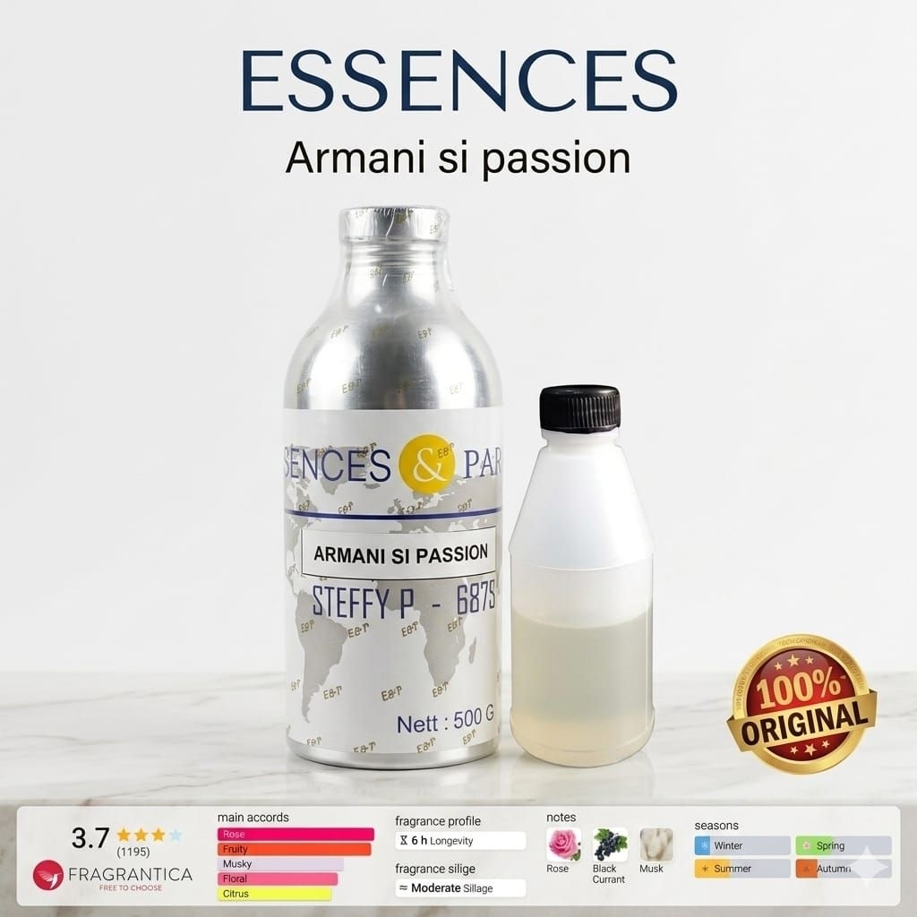 ESSENCES GRADE B/STEFFY P/KEMASAN SEGEL DAN REPACK / BIBIT MURNI 100%