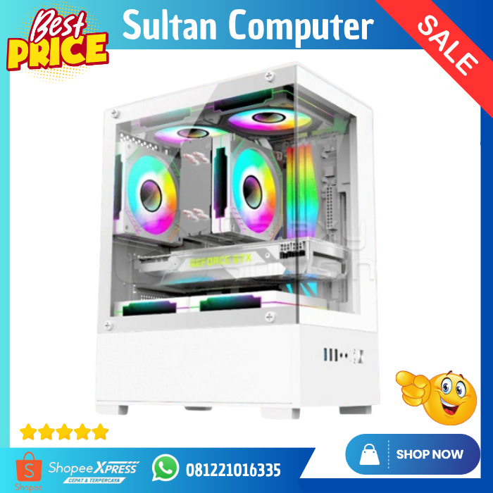 PC GAMING /PC DESAIN/PC GRAFIS/AMD A6+RAM DDR4+VGA R5 SERIES-SSD