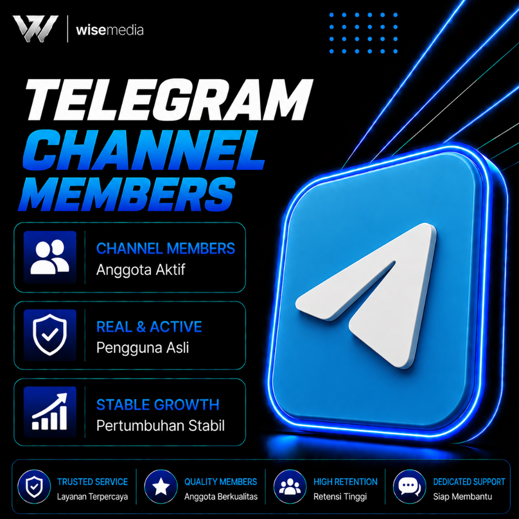 Telegram Channel Members | Tambah Member Channel Telegram | Telegram Members | Jasa Member Telegram