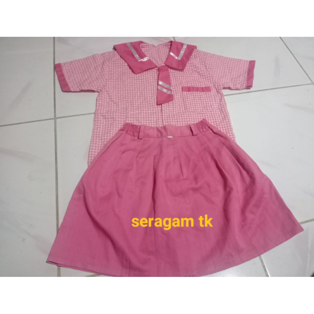 seragam tk preloved