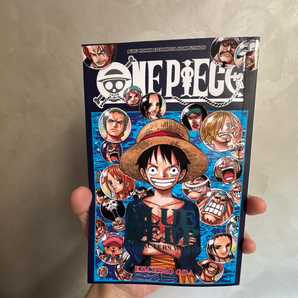One Piece Blue Deep Characters World - buku komik manga ori