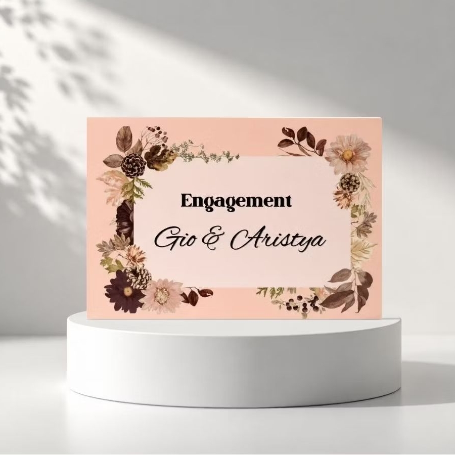 Cue Card / QCard MC Custom Murah