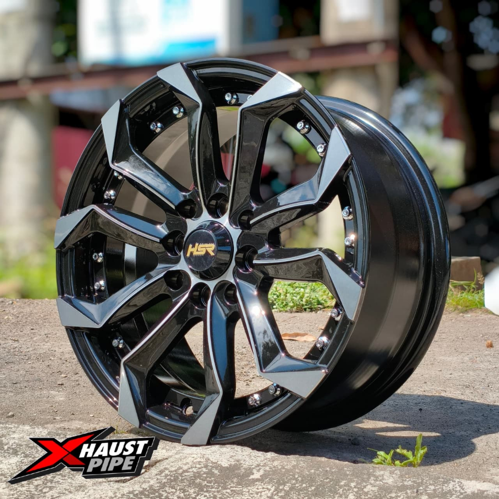 VELG HSR MODEL LABANG RING 15 COCOK BUAT MOBILIO AGYA BRIO NISSAN MARK KARIMUN