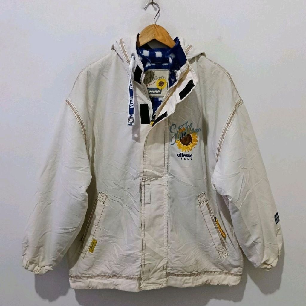 Vintage Ellesse Sunflower Perugia Italy Jacket