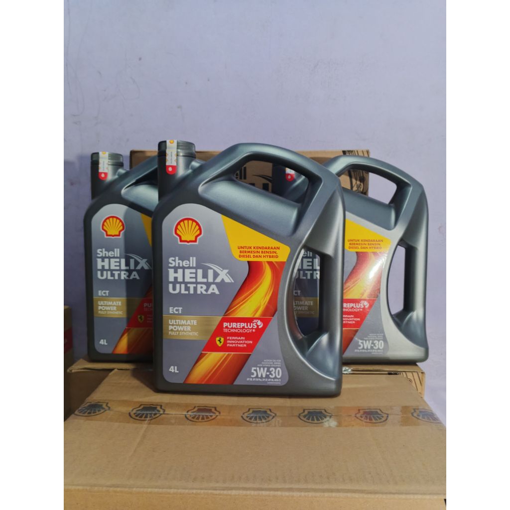 Oli Mobil Shell Helix Ultra 5W-30 4Liter
