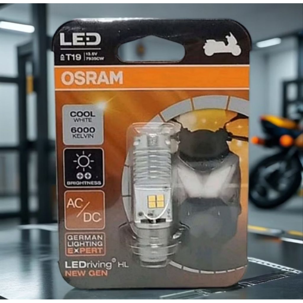 BOHLAM LED H6 OSRAM CAHAYA PUTIH