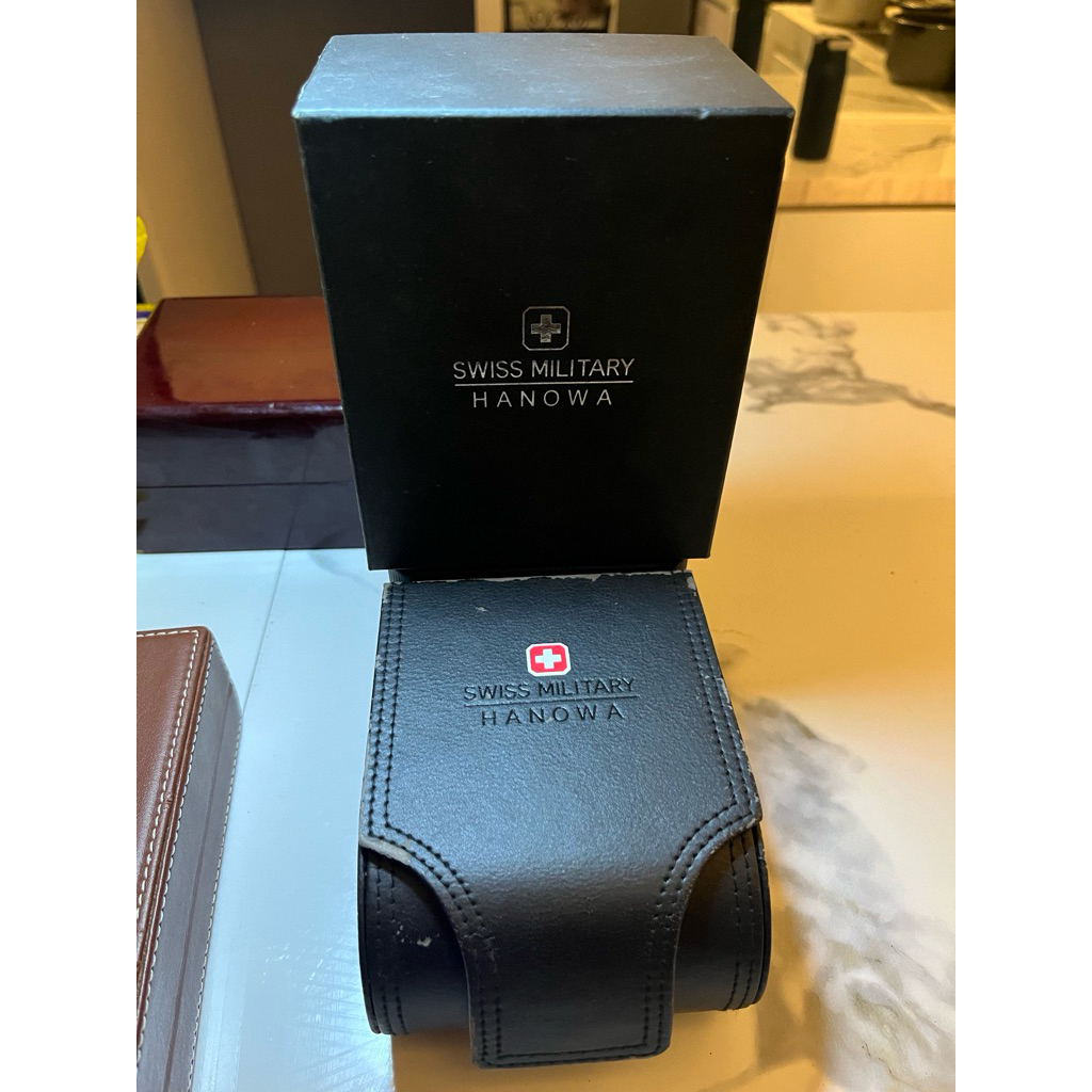 kotak jam tangan Swiss Military Hanowa