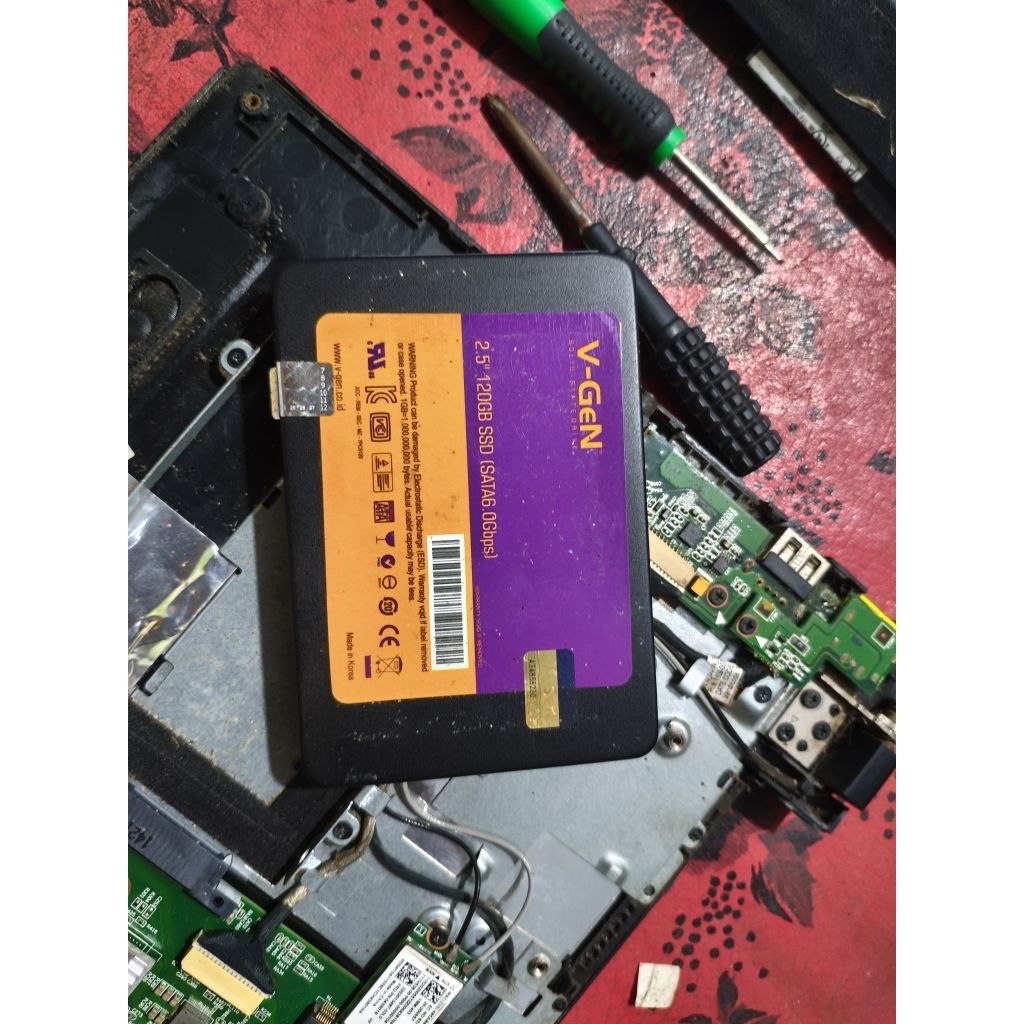SSD SATA 120GB BEKAS LAPTOP