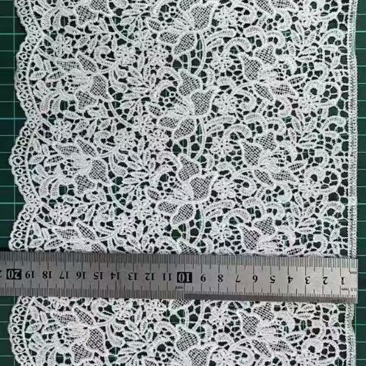 Renda Giper Hias Baju Lebar 20cm Bahan Jahit Berkualitas Bagus/Tinggi
