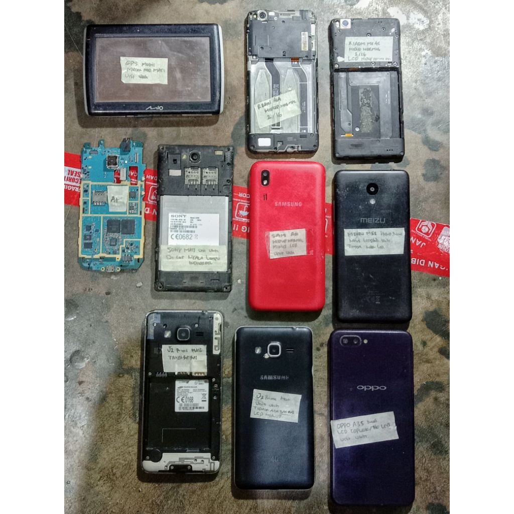 BORONG 10 BIJI HP RUSAK ( BACA DESKRIPSI )