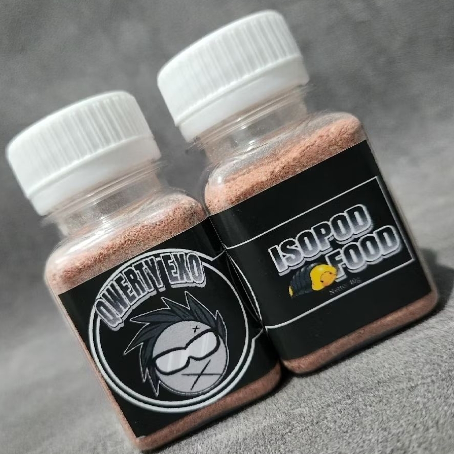 QwertyExo Isopod Food 40g. Makanan Isopod Tinggi Protein
