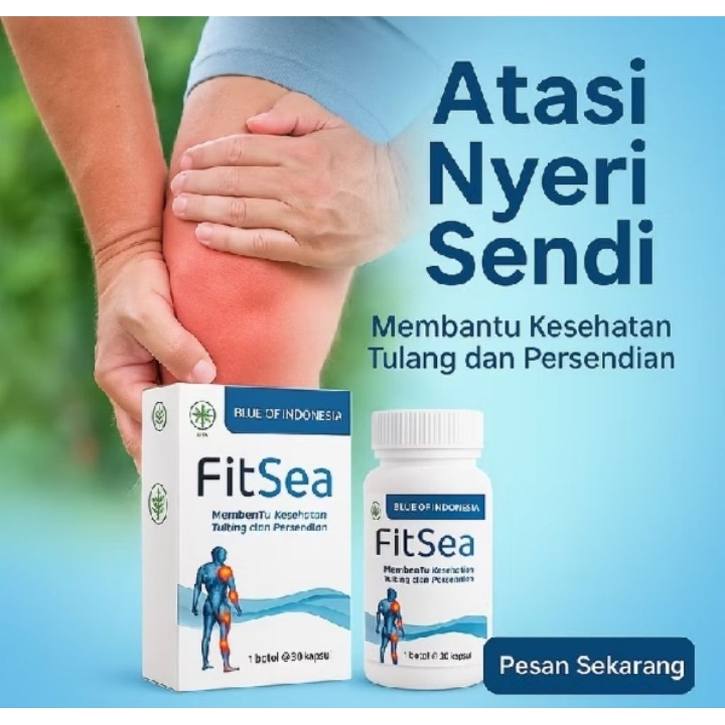 FITSEA ORIGINAL OBAT NYERI SENDI SYARAF KEJEPIT HERBAL BPOM HALAL FITSEA