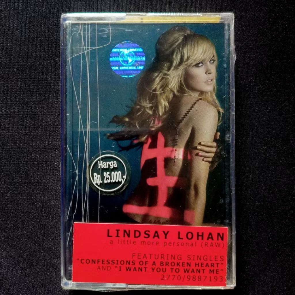 Kaset Lindsay Lohan - A Little More Personal (RAW) (Sealed)