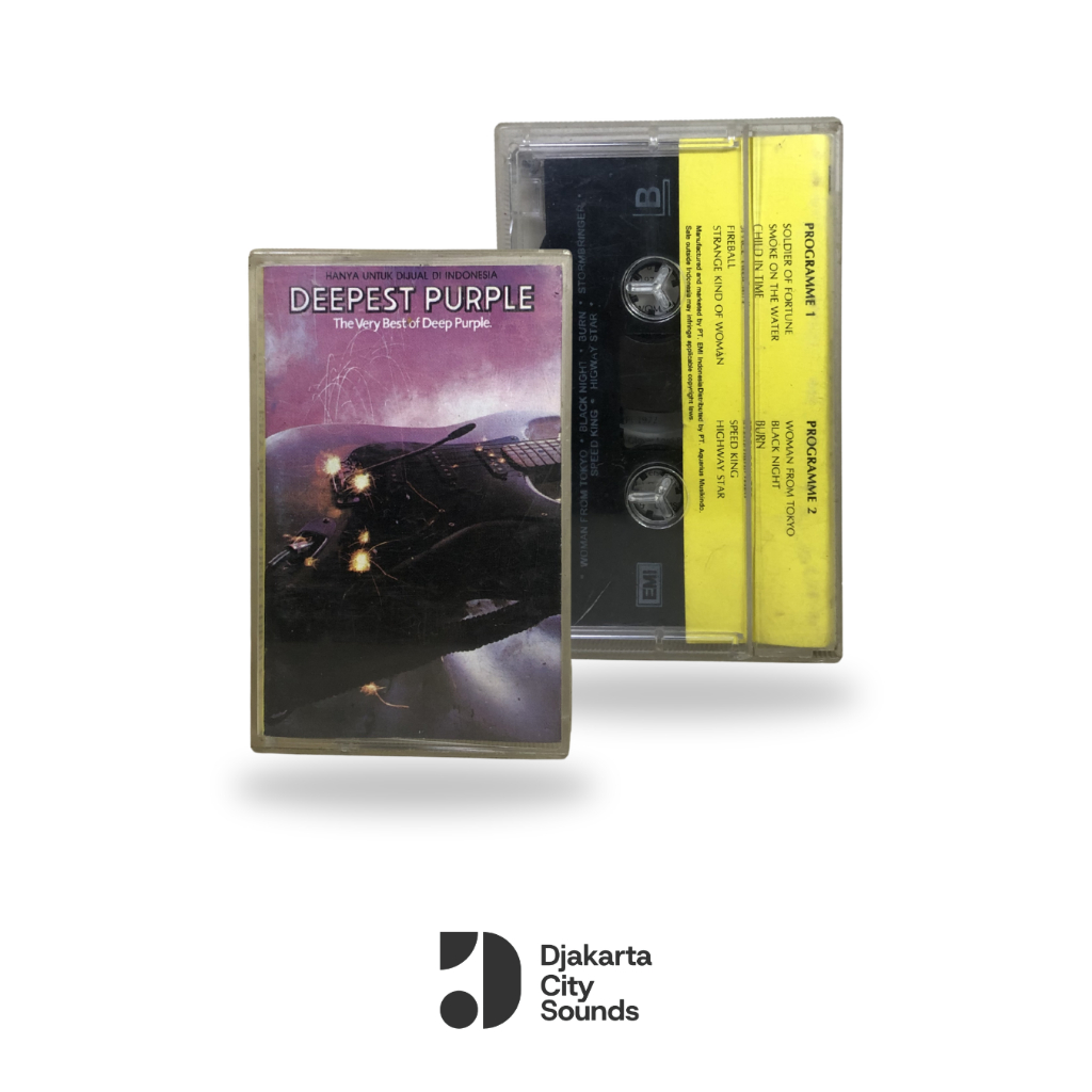 Kaset Pita Deep Purple - Deepest Purple The Very Best Of Deep Purple