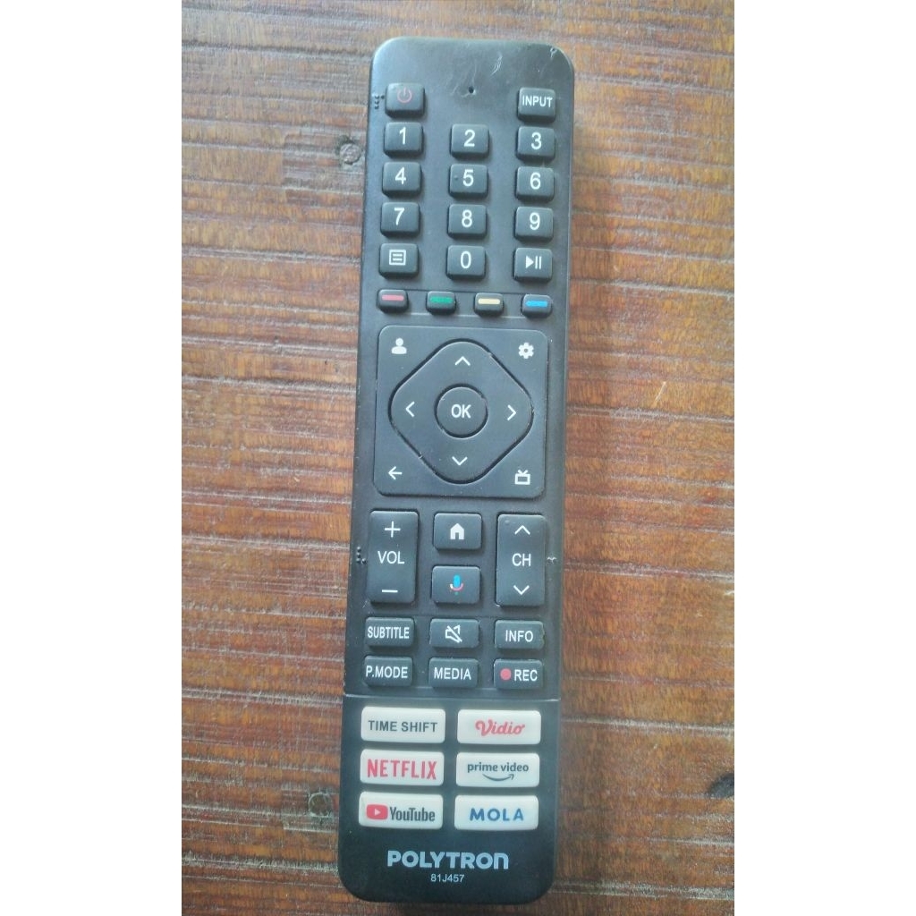 REMOT ANDROID TV POLYTRON ORIGINAL