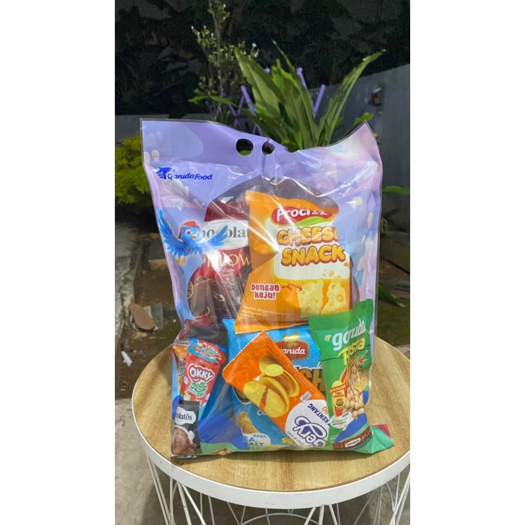 Paket snack Chiki chocolatos gery cemilan PRJ