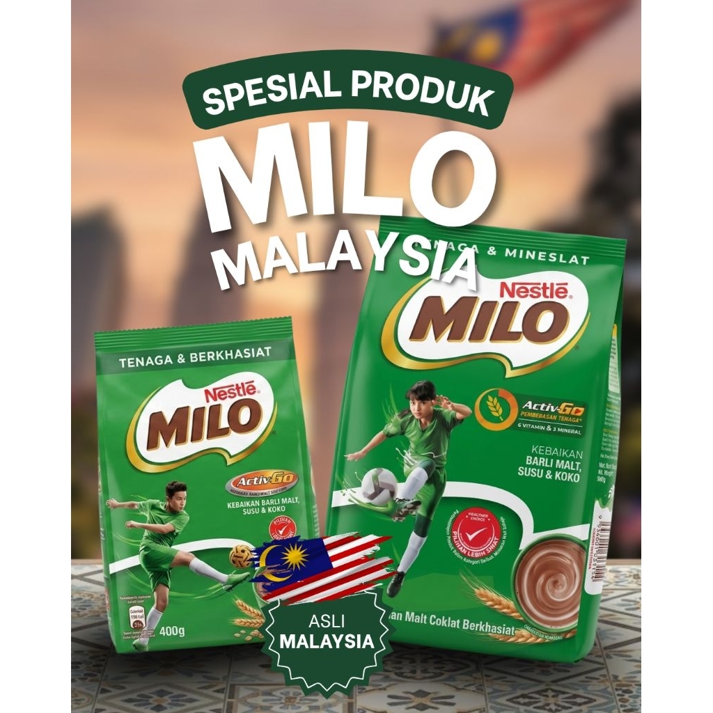 Susu Milo Malaysia / Milo Malt Malaysia
