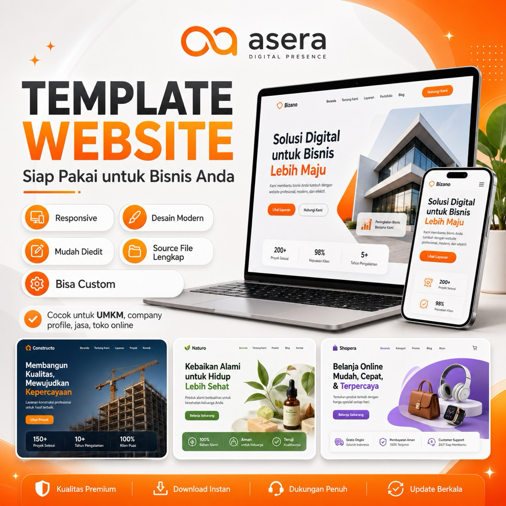 Template Website Company Profile