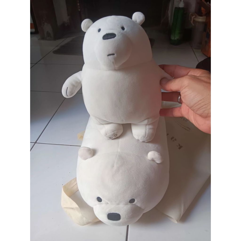 Boneka Beruang Putih Miniso Borongan
