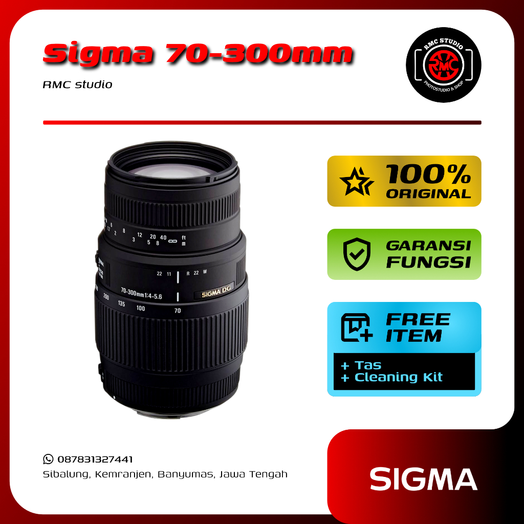 Sigma 70-300mm canon/nikon