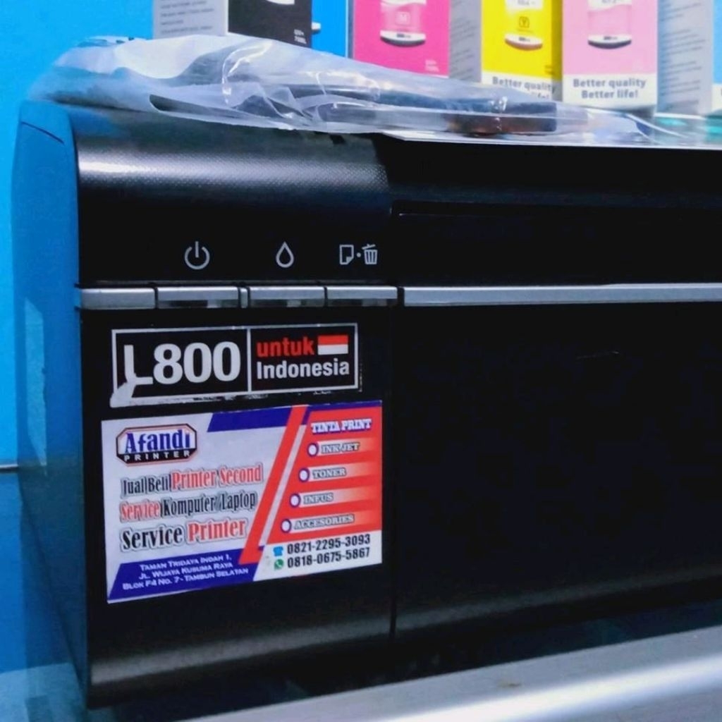 PRINTER EPSON L800 / L805  6 COLOR SECOND SIAP PAKAI