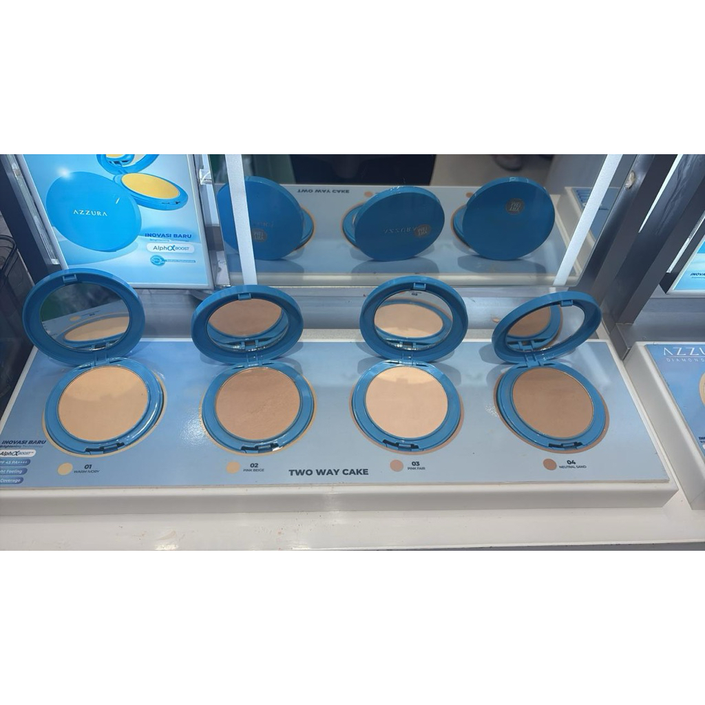 Pesanan Khusus - Azzarin Two way cake and Lose Powder + Lervia Body Lotion (3 pcs) | Jasa Titip