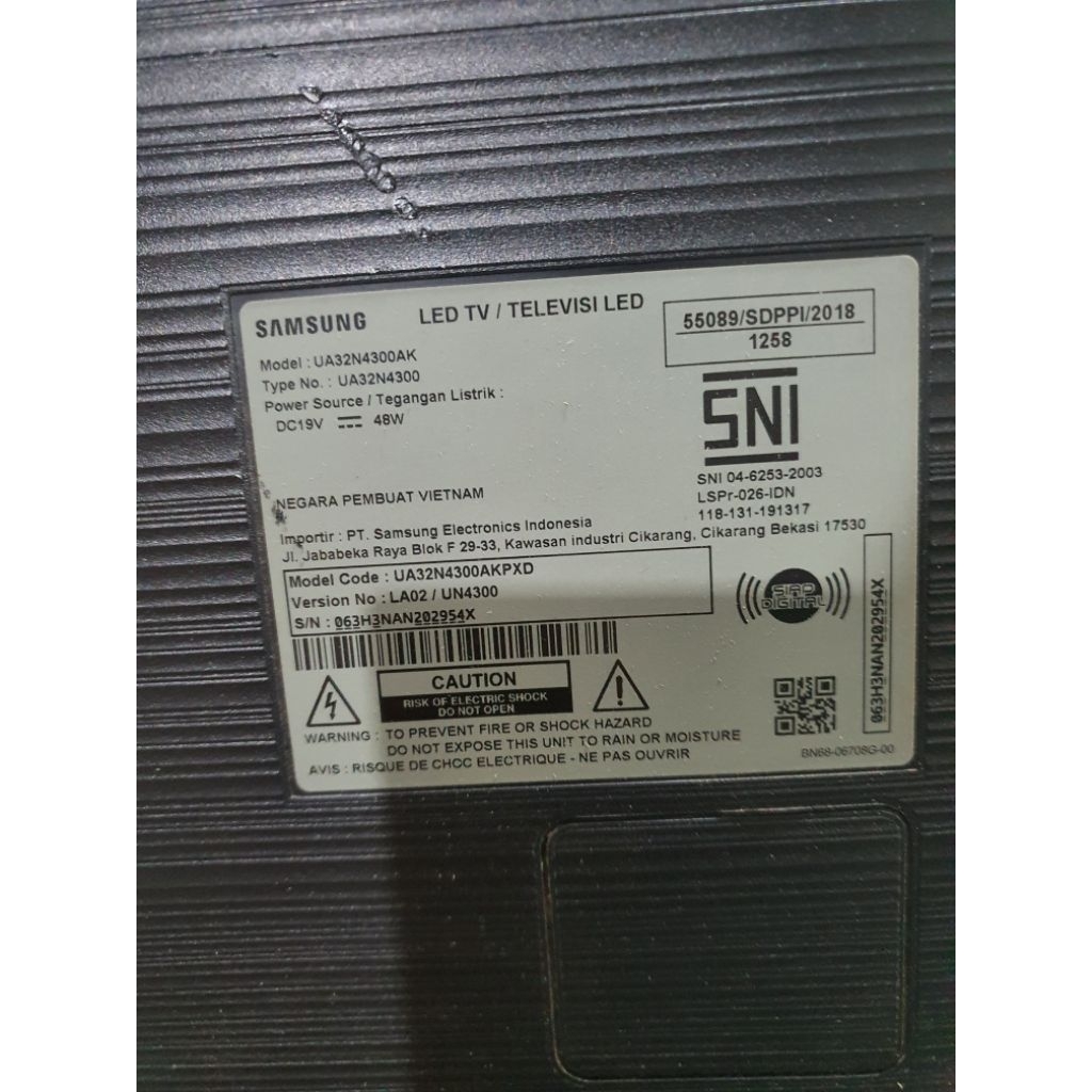 TV Samsung 32inc HD Smart TV