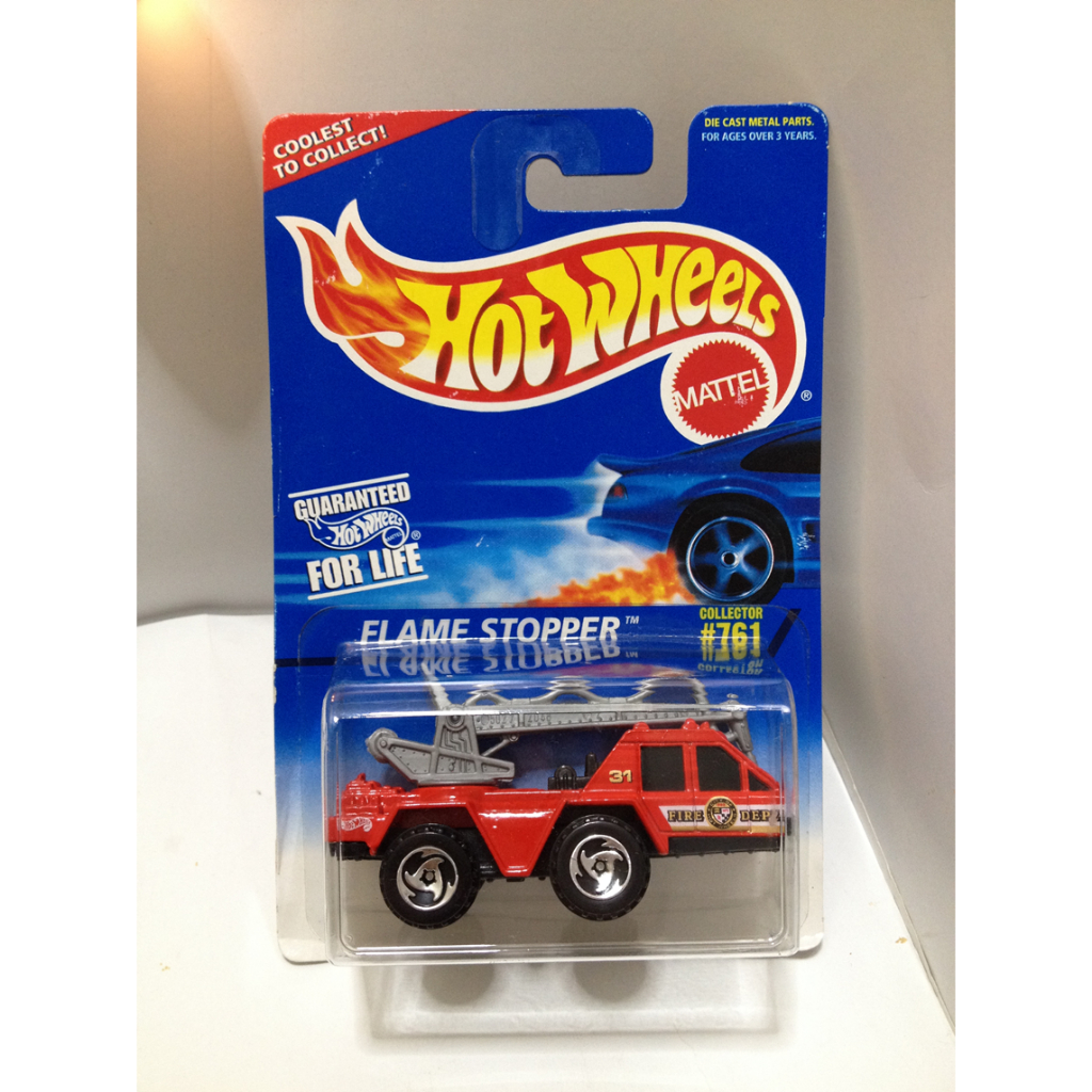 Hot Wheels. 1998 Mainline - 761. Flame Stopper by MATTEL