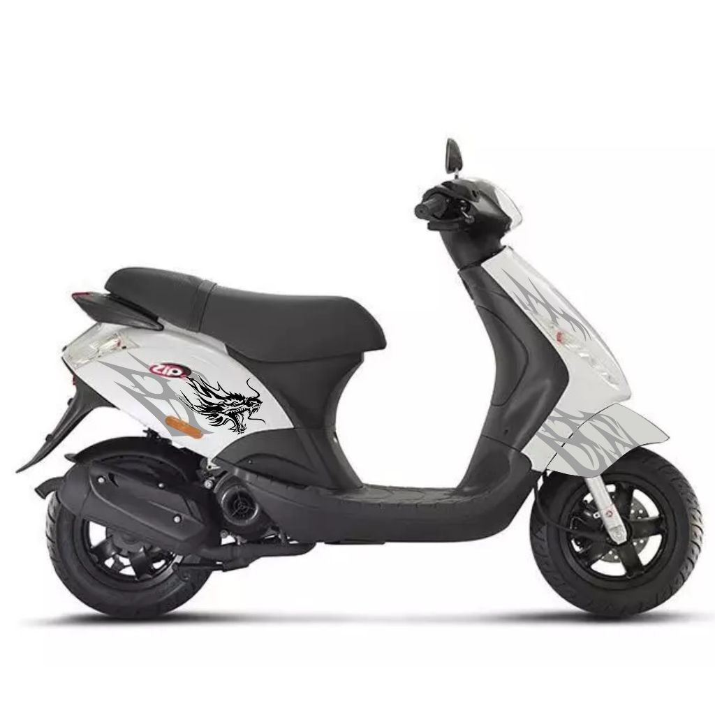 CUTTING sticker motor piaggio zip