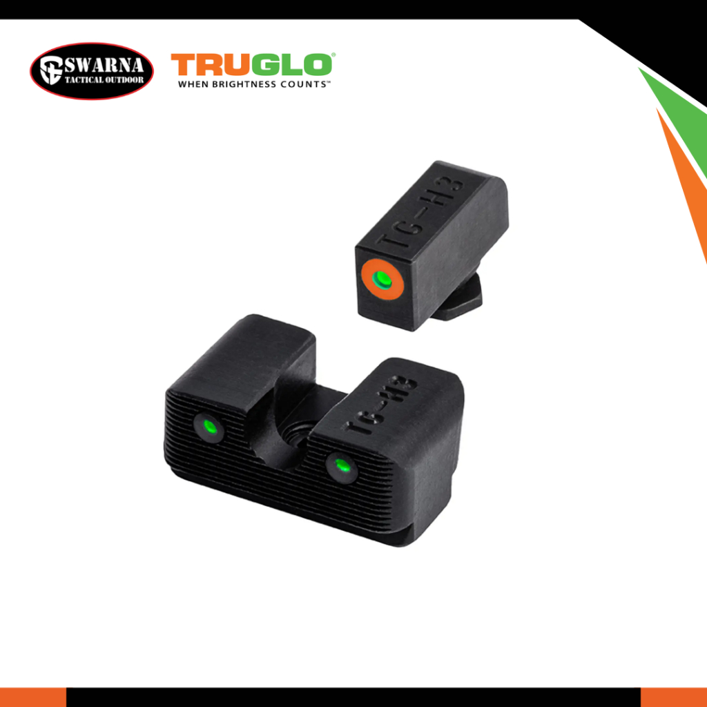 TRUGLO Tritium Pro Glock 42/43 Set Orange