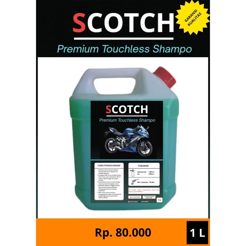 SCOTCH - Shampo Cuci Tanpa Sentuh (Touchless Shampo)