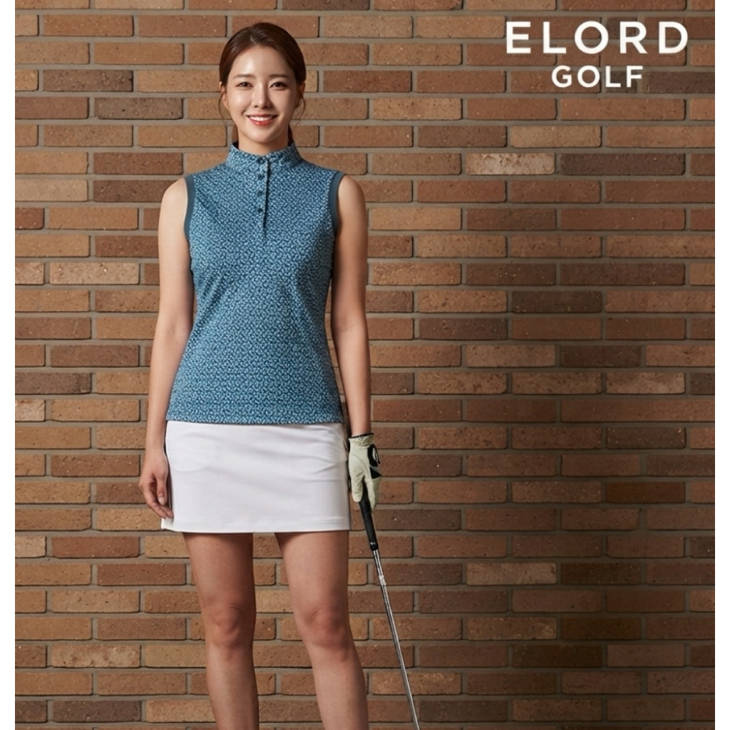 Baju Golf Wanita Sleeveless INDIANS GOLF 58x42  Preloved