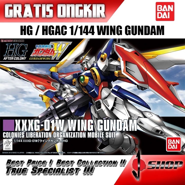 HG / HGAC 1/144 WING GUNDAM