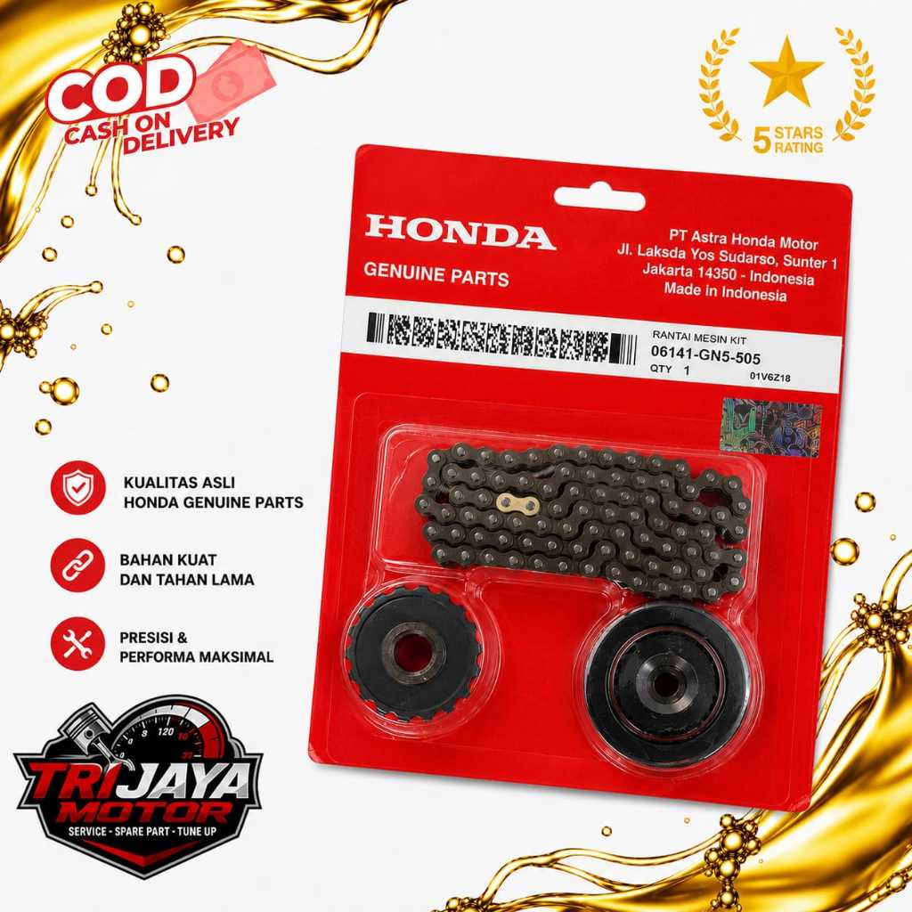 Rantai Keteng Set Kamprat Set GRAND SUPRA X Lama