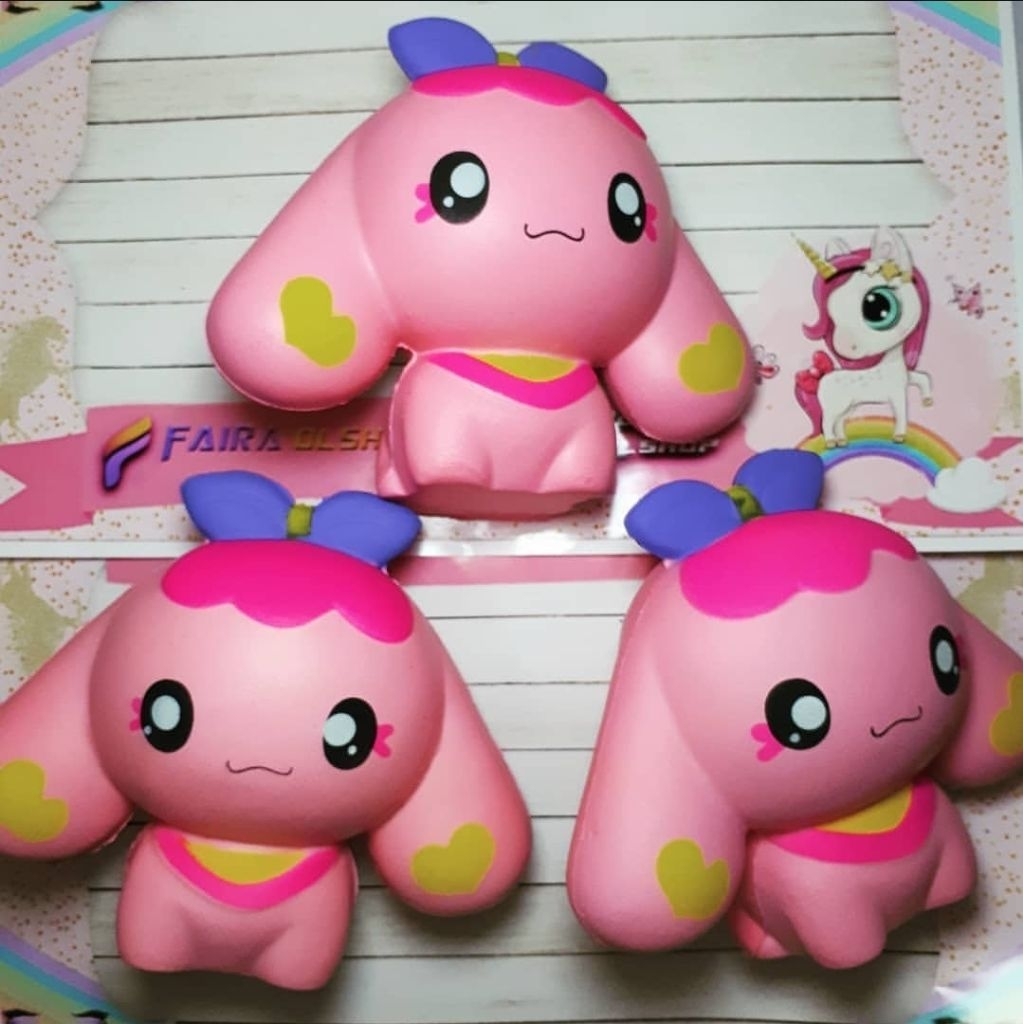 Squishy Slowrising Lucu Pink free Packaging