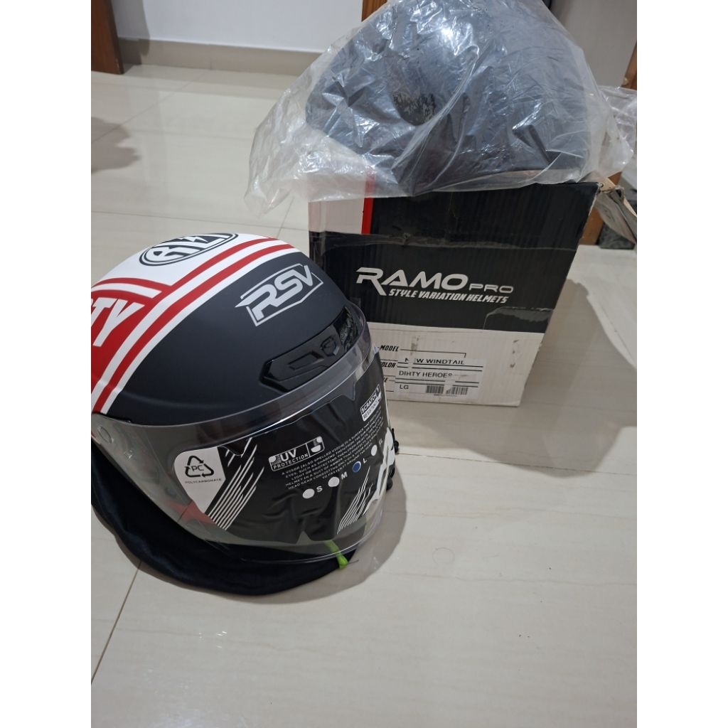 RSV NEW WINDTAIL DIRTY HEROES SIZE L