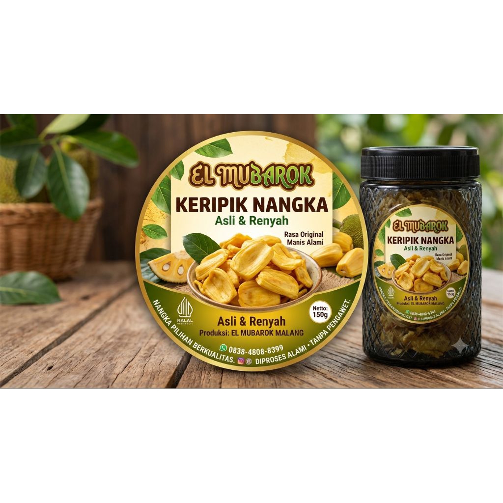 Keripik Nangka El Mubarok Grande A