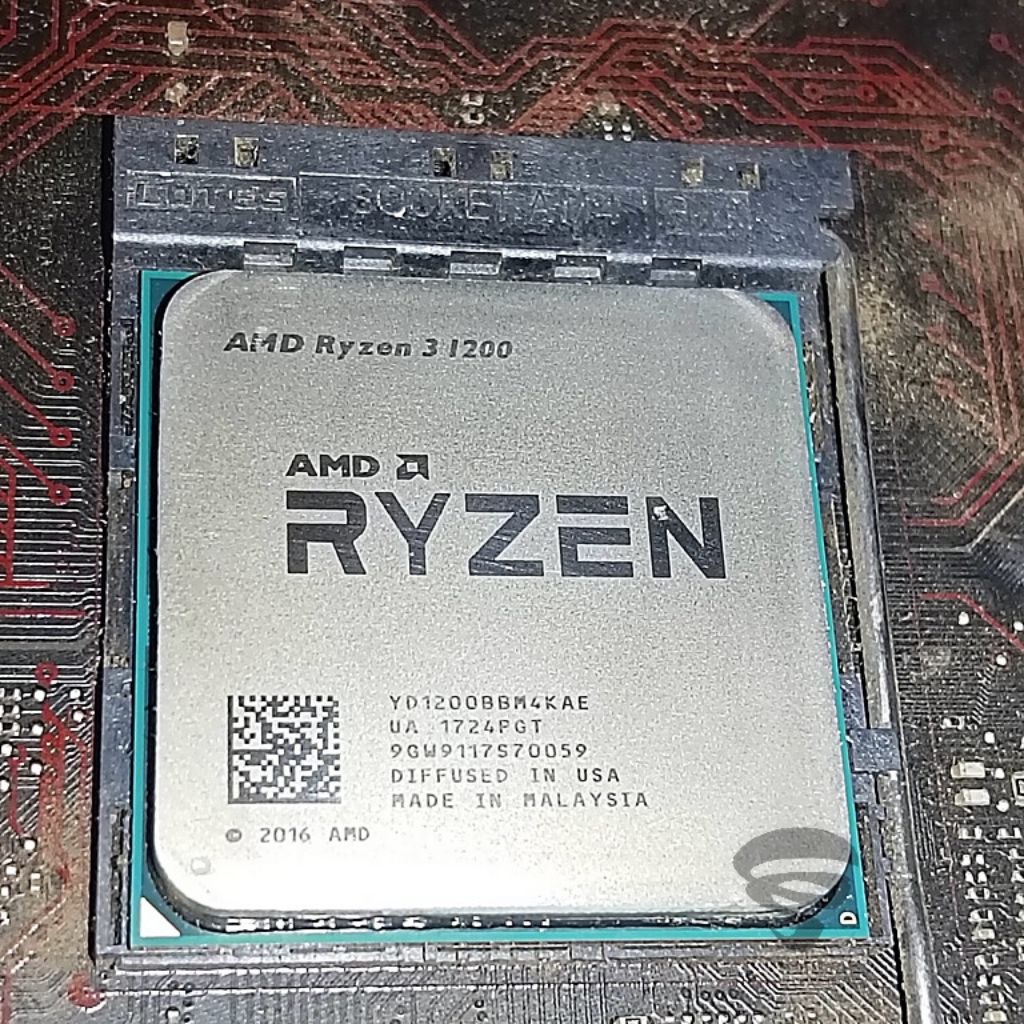 CPU AMD Ryzen3 1200 AM4 Bekas