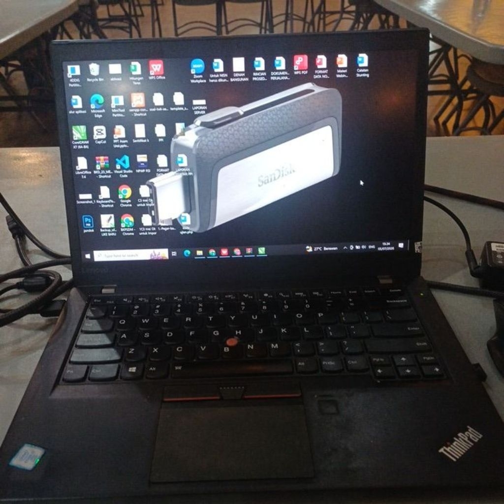 LAPTOP LENOVO CORE i7 Second