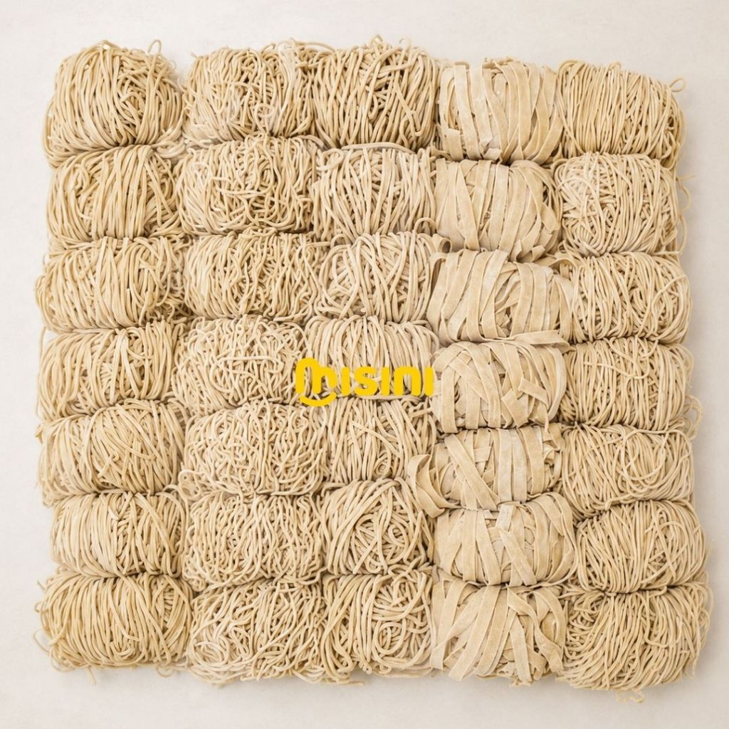 (RESMI HALAL) Mie Mentah- Mie Ayam - Mie Basah  - Premium, Tanpa Pengawet