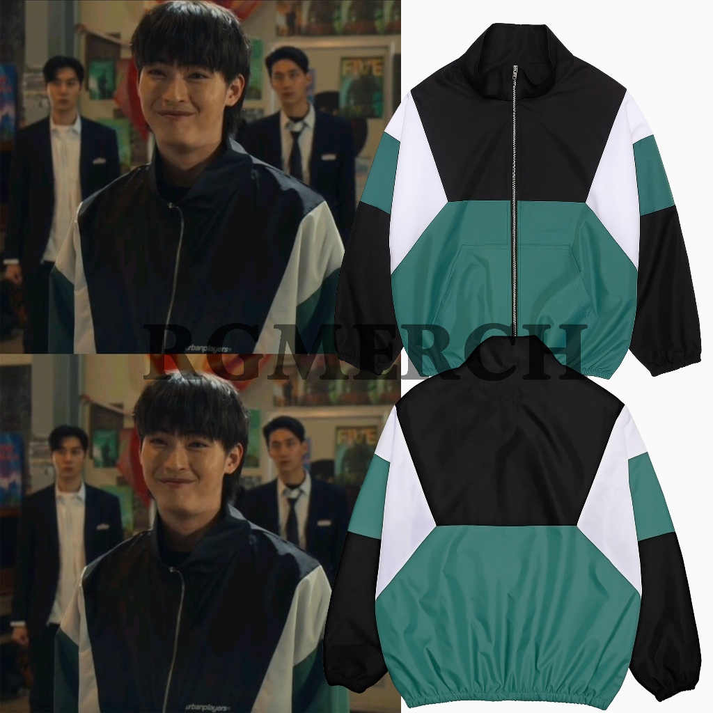 Old Tracker Jacket Nam Seung Sik One High School Hero | Jacket Vintage Outfit Drama Korea
