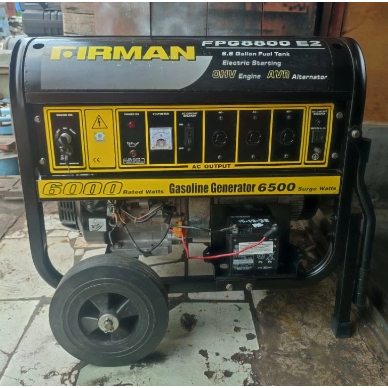 Mesin Genset Firman FPG8800 E2 6500 Watt Starter Original