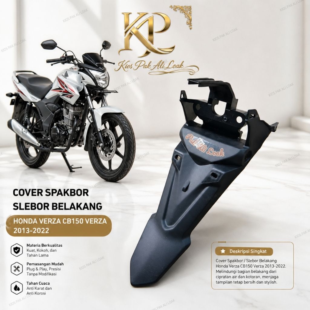 Spakbor Slebor Belakang Honda VERZA CB150 Verza 2013-2022 Merek WIN