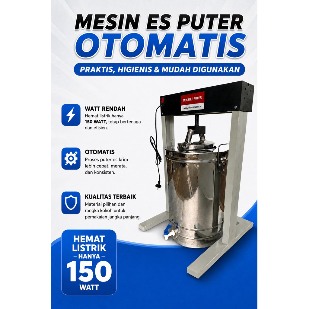 mesin es puter 10 liter