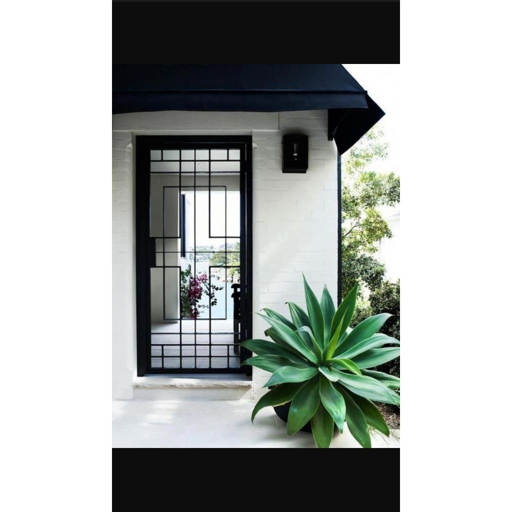 Tralis pintu minimalis