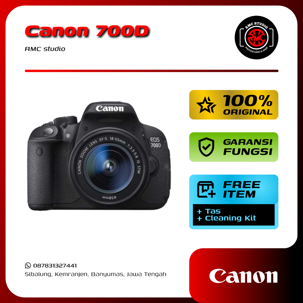 KAMERA CANON 700D